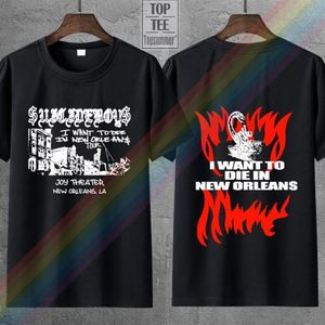 T-shirts pour hommes Suicideboys 2021 Tour Je veux mourir à Orléans Uicideboys T-shirt Taille S 3XL T-shirts de haute qualité Top Tee T Shir283L