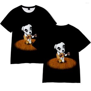 Heren t shirts zomer 3D dieren kruising shirt mannen vrouwen hiphop tops mode Harajuku print casual geschikt t-shirt