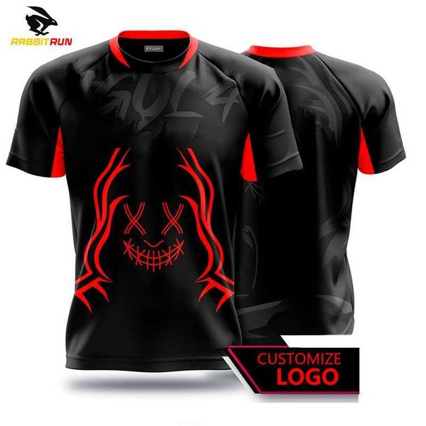 T-shirts pour hommes Jeu d'été imprimé en 3D Uniforme de l'équipe nationale T-shirt à séchage rapide pour hommes Fans de sports électroniques Hauts à manches courtes Mode T-shirts surdimensionnés