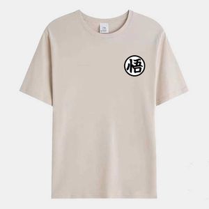 T-shirts pour hommes Cosplay Cosplay Mens Cotton T-shirt Men Goku Print Slves Slves T-shirt Casual T Strtwear Sweetshirt Womens Vêtements T240506