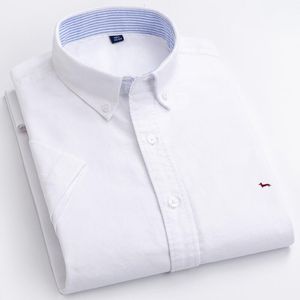 T-shirts pour hommes été décontracté coupe ajustée mode manches courtes Harmont chemises 100 coton broderie Blaine Blouse 230703