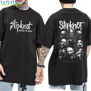 T-shirts voor heren Zomer katoenen T-shirt Heavy Mental Band T-shirts Hiphop Korte mouwen Tops Unisex Grafische print T-shirt Street chic Y2k T-shirts