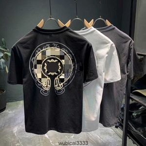 T-shirts pour hommes Summer Crosses Mens T-shirt Designer Hommes Femmes avec Chrome Thirts Loose Heart Ch Imprimer Manches courtes Casual Chromees Man Tee Vêtements 4FU1