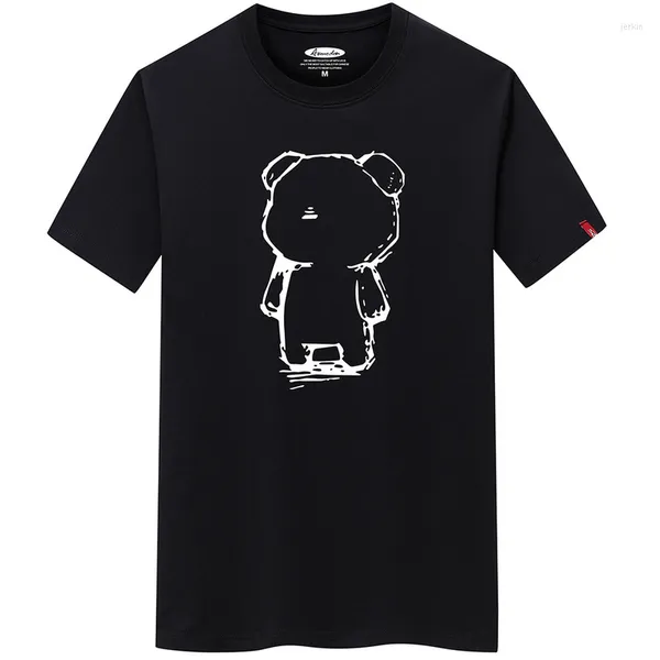 Hommes t-shirts été Est chemise pour hommes vêtements Fitness blanc O cou Anime homme T-shirt homme surdimensionné S-6XL hommes Goth Punk