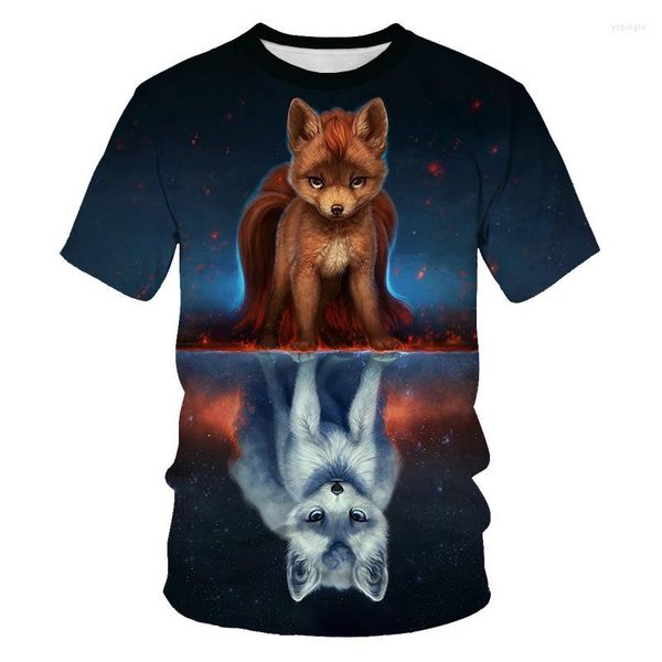 T-shirts pour hommes T-shirt écarlate de mode d'été 3d hommes imprimés femmes unisexes cool décontractées haut surdimension