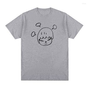 T-shirts pour hommes Summer FreshYoshitomo Nara Dream Cotton Hommes T-shirt Lâche et respirant Kawaii Sain Haute Qualité Confortable Tops d'impression