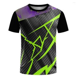 T-shirts pour hommes été haute qualité hommes style de course grande taille t-shirt séchage rapide vêtements de sport respirants vêtements d'entraînement à manches courtes