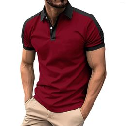 T-shirts pour hommes été loisirs Culture respirant à manches courtes petit haut à la mode fermeture éclair Ropa Para Hombres surdimensionné hommes