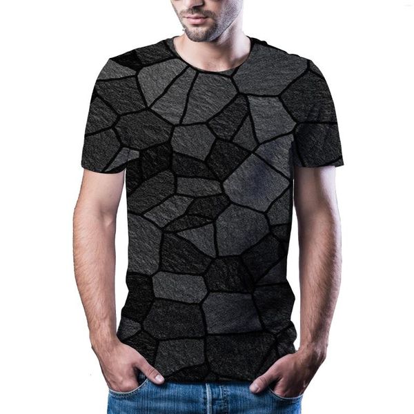 T-shirts pour hommes Summer Leisure Sports T-shirt 3D Impression Nature Hip Hop 2023 Unisexe Mode européenne Plus Taille Col rond Top 6XL