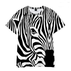 Heren t shirts zomer heren dames mode oversized t-shirt heren t-shirt luipaard zebra print straat 3d kinderen boy girl tees tops