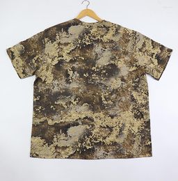 Heren t shirts zomer mannen korte mouw t-shirt tactische camouflage out deur tees plus size big 8xl 10xl 12xl oversize losse tops elasticiteit