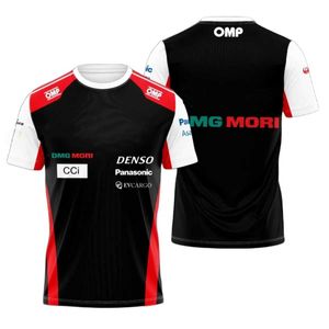 T-shirts masculins Summer Mens Cycling WRC Sweat-shirt de cyclisme extérieur t-shirt respirant