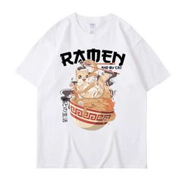 Heren T-shirts Zomerheren Korte Slve T-shirt Katoen Loose Vrant Strtwear Harajuku Oversize Graphic Aesthetic Stitch Goth kleding Y240516