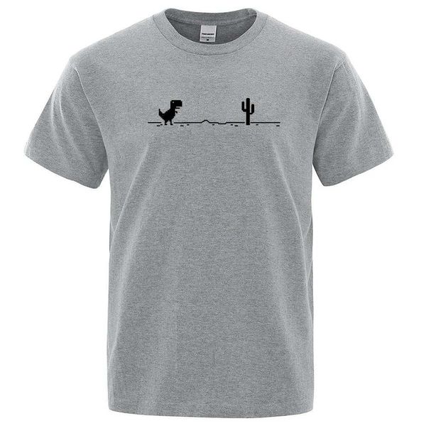 T-shirts masculins T-shirt pour hommes Summer cactus t-shirt imprimé drôle de mode décontracté sports courts sucette surdimensionnée