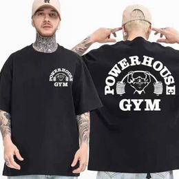T-shirts pour hommes T-shirt Summer Gym Fitness Formulaire Entraînement masculin Entraînement Haut Slve Coton Comfort Strtwear T-SUVERSIMET