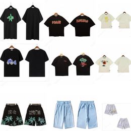 Camisetas de hombre Camiseta de verano para hombre Pa Hombres Mujeres Palms camiseta Mans City Stylist Tee Bear Palms Impreso Manga corta Truncated Bears Angles Tees Angel Camiseta 112