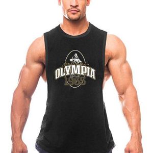 T-shirts pour hommes Summer Mesh sans manches Gym Mens Loose Fast Dry T-shirt sans manches pour l'exercice Bodybuilding Vêtements d'exercice O-Cou Sports T-shirts 240319