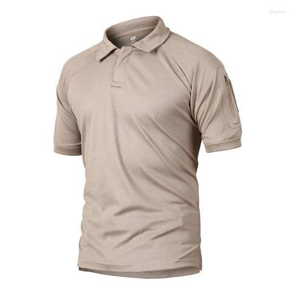 Camisetas para hombres Summer Militares Tácticas Tácticas Rápidas secas al aire libre Camiseta Camiseta de manga corta Combate Clothing camuflado