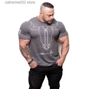 T-shirts pour hommes Été Nouveau Camouflage Fitness T-shirt Collants respirants à séchage rapide Armée Tactique T-shirt Hommes Compression Bodybulding tee tops T230601