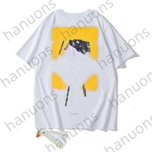 T-shirts pour hommes été nouveau à manches courtes marque de mode de rue Couple imprimer T-shirt à fond ample imprimé lettre x le dos