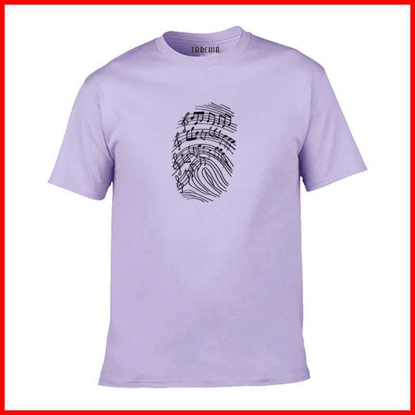 T-shirts pour hommes Livraison gratuite Summer O-Neck Tops Male Men's Short Sleeve Music Shirts High Quality Tee New CottonT-Shirt Women wear P230516