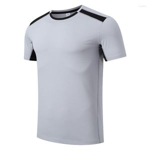 T-shirts pour hommes été séchage rapide sport décontracté T-shirt à manches courtes couple de jeunes vêtements de sport de planche vide