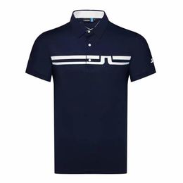 Camisetas para hombres Mangas cortas de verano Camiseta de golf 5 colores JL Deportes Hombres Ropa al aire libre Ocio S-XXL en elección 211v