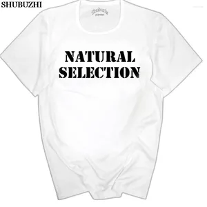 T-shirts pour hommes Style d'été mode sélection naturelle Columbine blanc t-shirts chemise vêtements à manches courtes décontracté col rond taille européenne