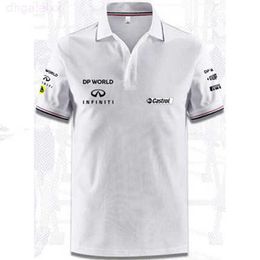 Heren T-shirts Zomer T-shirt voor Renault Infiniti Castrol F1 Running Team Casual polo kleding