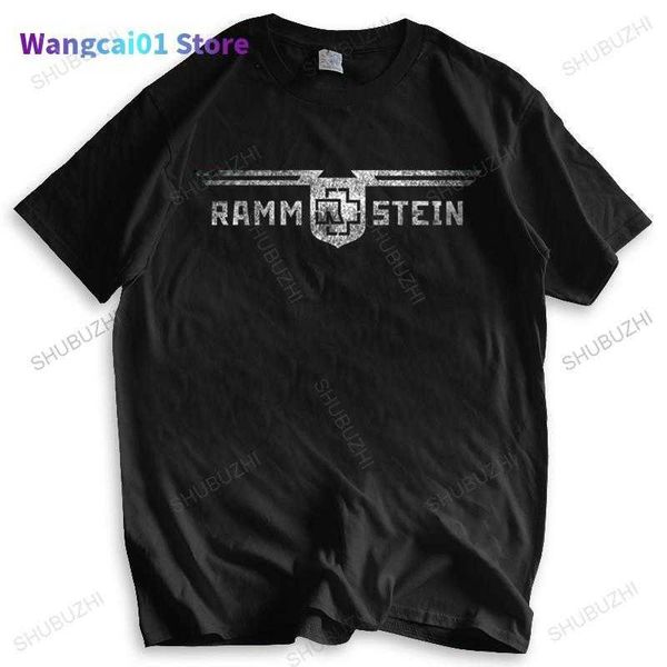 Camisetas para hombre, camiseta de verano para hombre, camiseta de marca RAMSTEIN, banda de Metal alemana, nueva camiseta para hombre, camisetas de talla ro 0301H23