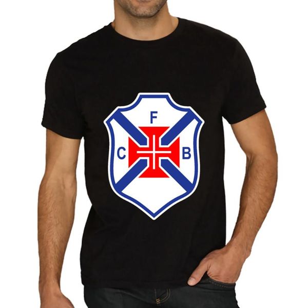 Camisetas para hombres Camiseta de verano Imprimir Cf Os Belenenses Tri Blend Gráfico Casual Top Mens por encargo de manga corta de algodón Moda