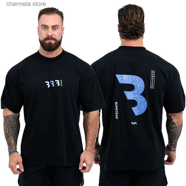 Camisetas para hombres Verano Thavage Muscular Hombres CBUM Camiseta de algodón puro Gimnasio Fitness Camiseta de alta calidad Moda casual Camisetas de manga corta al por mayor T240202