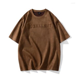 Camisetas para hombres camiseta vintage vintage hombres letra de letras de la letra de la moda tops de manga corta ropa de manga corta mujer más