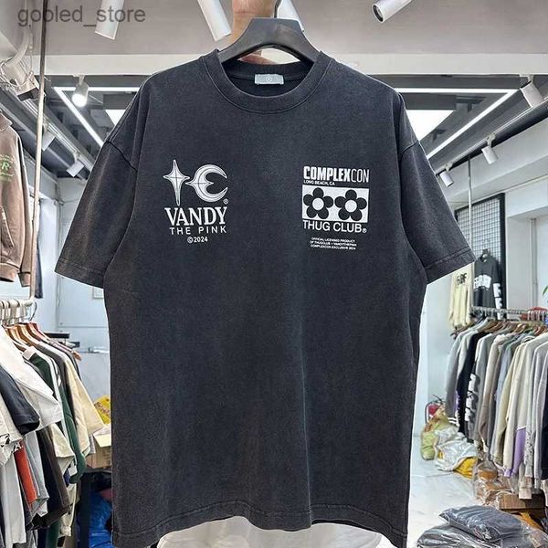 Camisetas de hombre Camisa con estampado de girasoles Q240316
