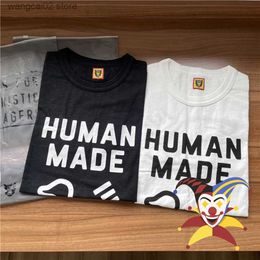 T-shirts pour hommes Natation Canard Human Made T-shirt Hommes Femmes Meilleure Qualité Style Harajuku Tee Tops À Manches Courtes T230602