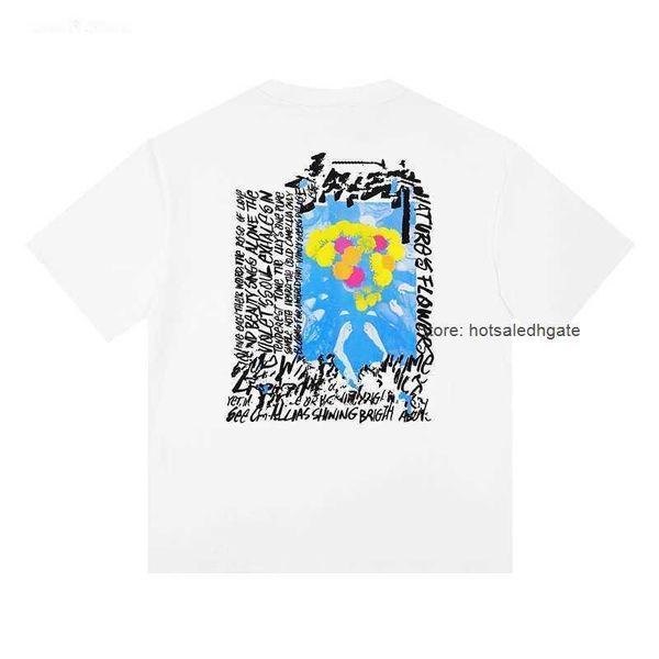 T-shirts pour hommes SY Black 8 Designer Summer Letter print Shirt Alphabet Imprimé Star Same T-shirt à manches courtes à col rond pour hommes et femmes