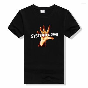 Männer T Shirts System Of A Down Punk Shirt Männer Hohe Qualität Baumwolle Hop-hüfte T-shirt Frauen Streetwear harajuku Kawaii Ulzzang Tops Tees