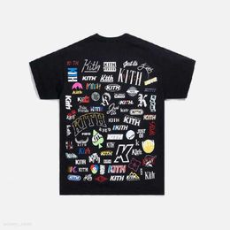 T-shirts masculins T-shirt 2024 New Kite Kite Designer Mens Nover tee lundi exclusif AOP Classic Short à manches courtes 354