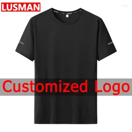 T-shirts pour hommes T-shirt grande taille pour hommes Support personnalisation du logo personnalisé Conseil Service client Sport Tees à séchage rapide 11XL