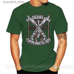 Heren T-shirts t-shirt Dirty Ray Martial Arts Filipijnse Kali Escrima Arnis Heren T-shirt met korte mouwen L240304