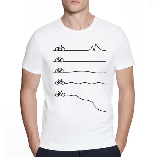 Hommes t-shirts T-shirt drôle Cool vélo mode rue gars t-shirts Hipster hors route Cycle Oh changement montagne extérieur classique T-shirt