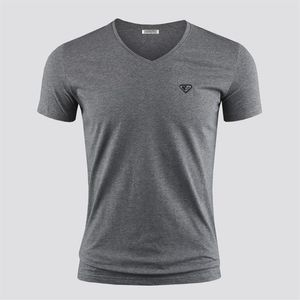 T-shirts pour hommes T-shirt T-shirts en pur coton de haute qualité Polos ras du cou confortables col en V Hommes Femmes tridimensionnel en métal triang255b