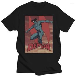 Heren t shirts t-shirt maglia devilman uomo diavolo cartone anni 80-1 s-m-l-xl shirt shirt met korte mouwen