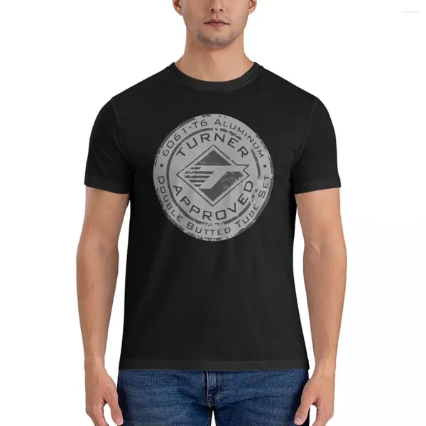 T-shirts T-shirts pour hommes Ridden Hard Active Vintage Vintage Pure Coton Tee Shirt Short à manche