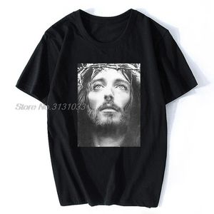 T-shirts pour hommes T-shirt été célèbre vêtements jésus Christ hommes T-shirt célébrité étoile un dans la ville T-shirt coton Harajuku t-shirts