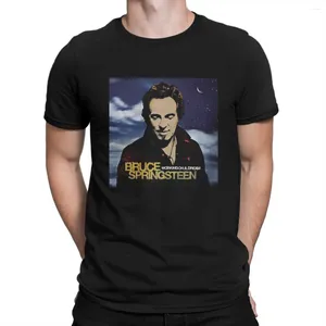 Heren T-shirts T-shirt The Wrestler Funny Cotton Tees Korte mouw Bruce E Street Band Springsteen Shirt O Neck Kleding Cadeau Idee