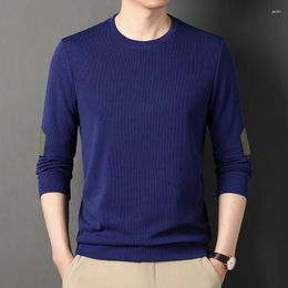 Heren T-shirts T-shirts 2023 Lente Ins Herfst Koreaanse Versie Van Jeugd Trend Alles-in-één Mode Lange mouwen Top Tees Kleding