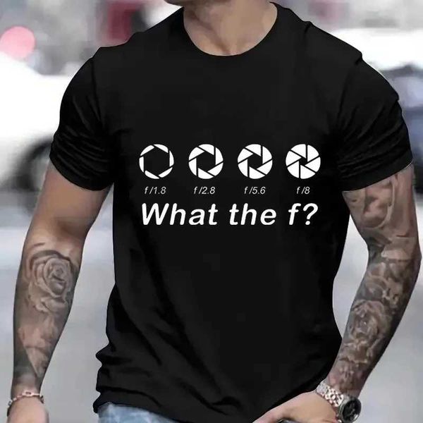 T-shirts masculins T-shirts pour hommes Shuth Photother Shirt Photography T-SUVERSIDEDIMER T-shirt Femmes Men T-shirts Strtwear Camera Shirt Male Tops Y2K T240506