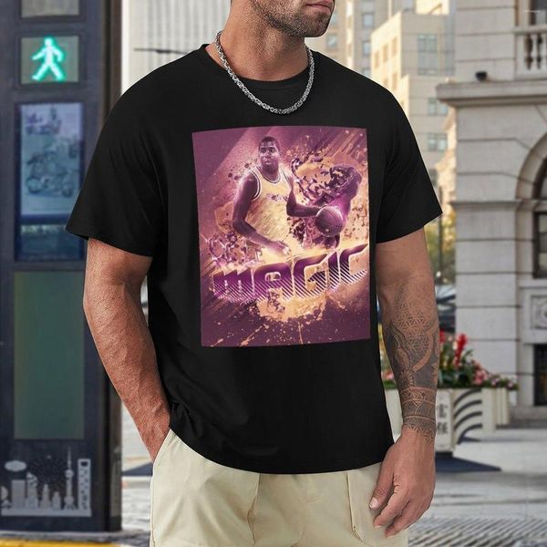 Camisetas para hombre, camisetas Magics y Johnsoner 2023, estrellas de baloncesto (13), gráficos geniales, ocio, talla europea, Vintage