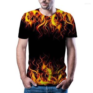 T-shirts pour hommes T-shirts T-shirt de haute qualité à manches courtes Explosion 3D imprimé mode beau